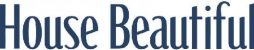 The image displays the logo of "house beautiful," written in a serif font.